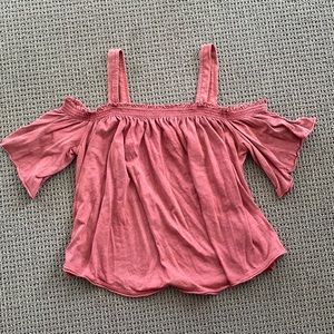 Free People Flowy Shirt